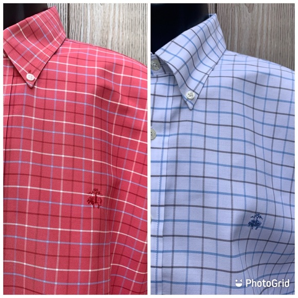 (3) Brooks Brothers Plaid L/S Button Down Shirts. - Picture 6 of 8